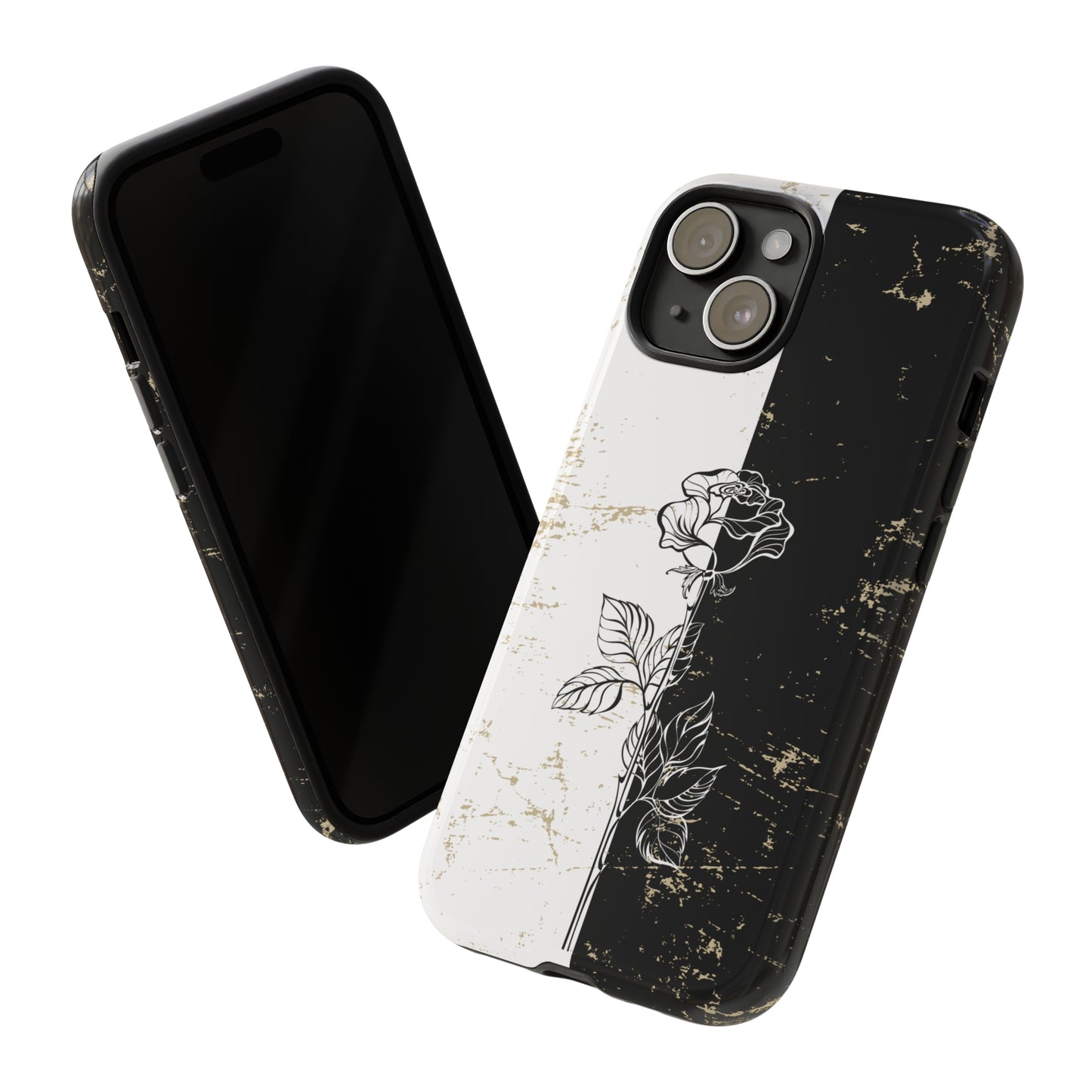 Elegant Contrast - Cell Phone Case