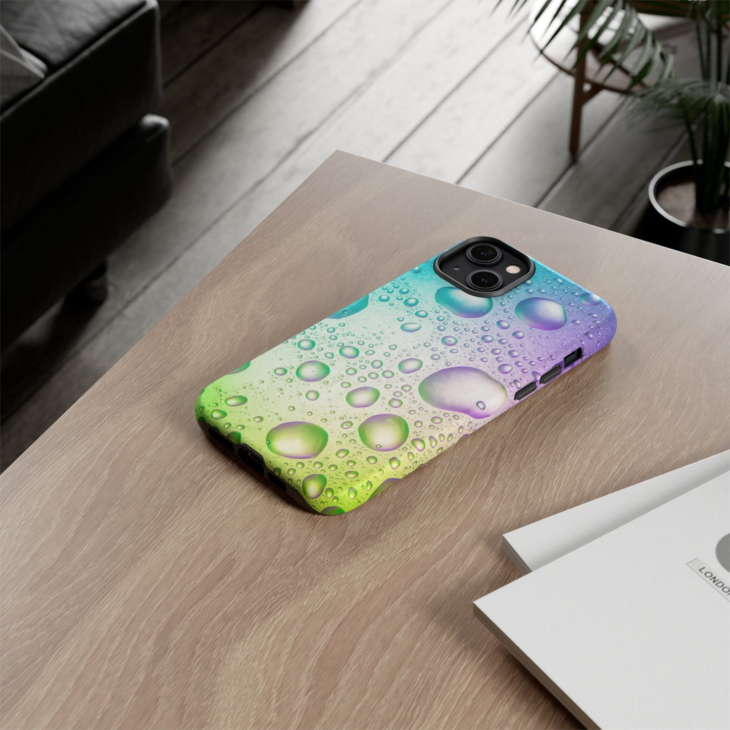 Aqua Bubbles - Cell Phone Case