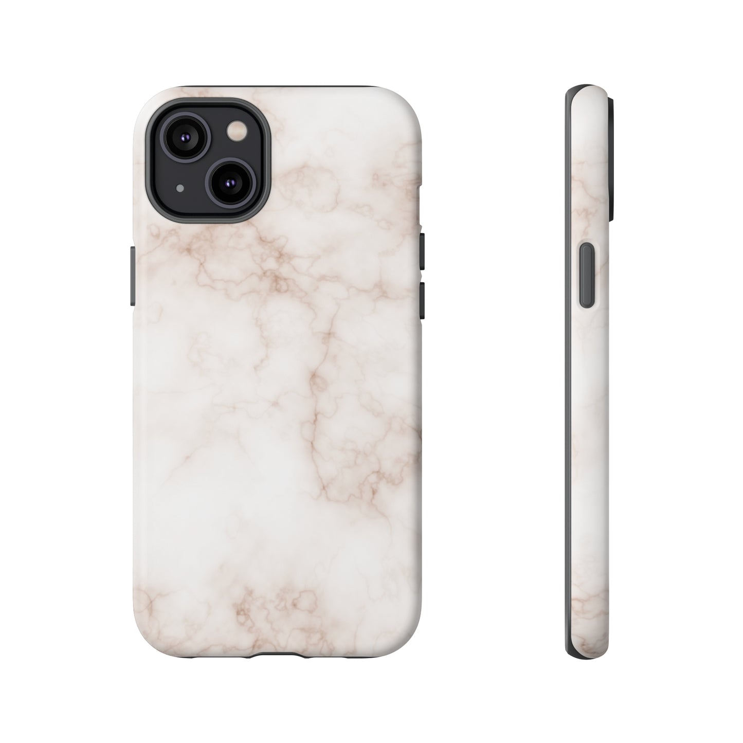 Elegant Alabaster Swirl - Cell Phone Case