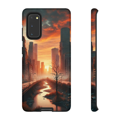 Dawn of the Urban Oasis - Cell Phone Case