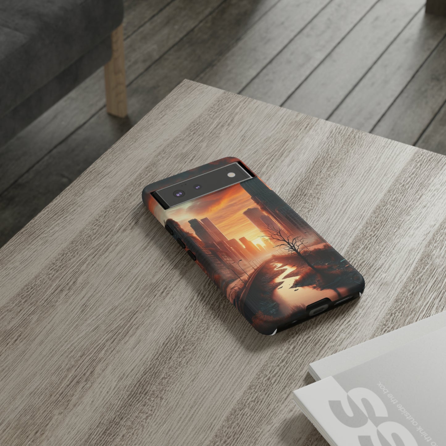 Dawn of the Urban Oasis - Cell Phone Case