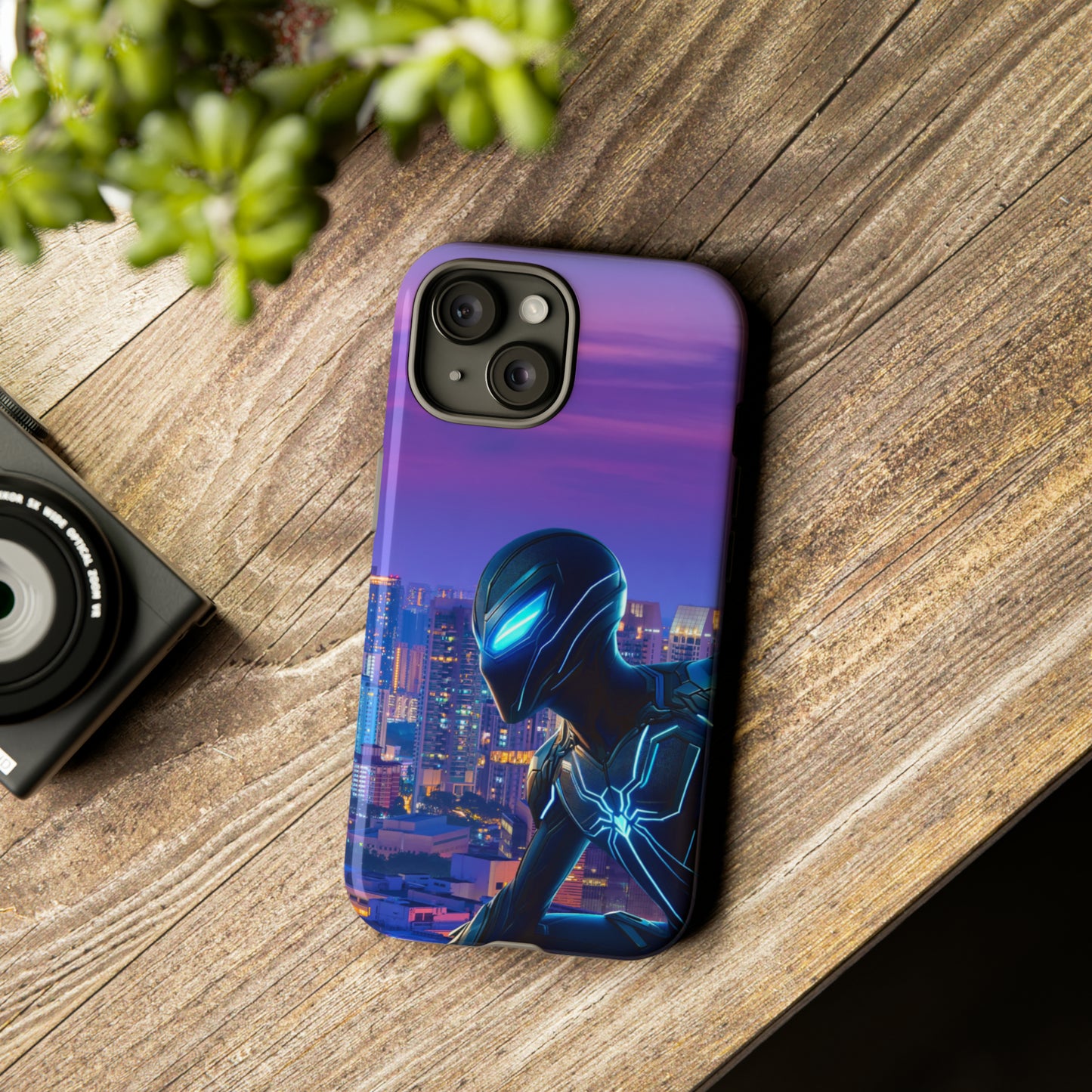 Neon Guardian - Cell Phone Case