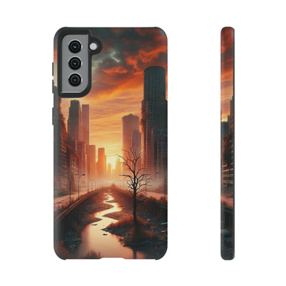 Dawn of the Urban Oasis - Cell Phone Case