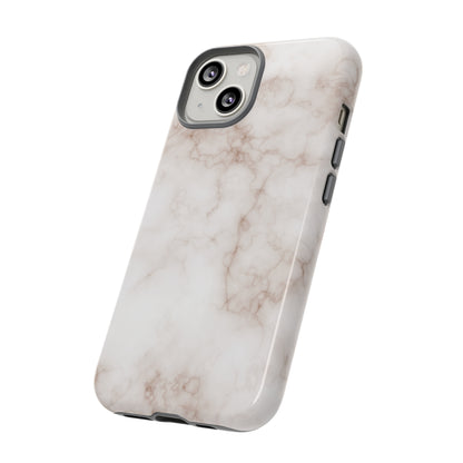 Elegant Alabaster Swirl - Cell Phone Case