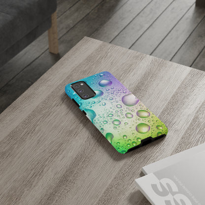 Aqua Bubbles - Cell Phone Case