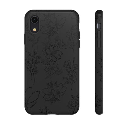 Midnight Florals - Cell Phone Case