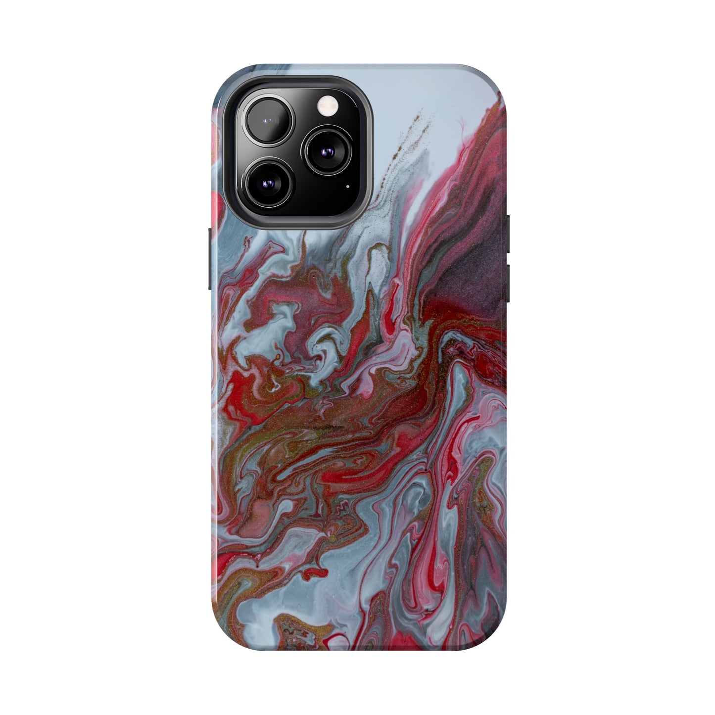 Crimson Flow - iPhone Case