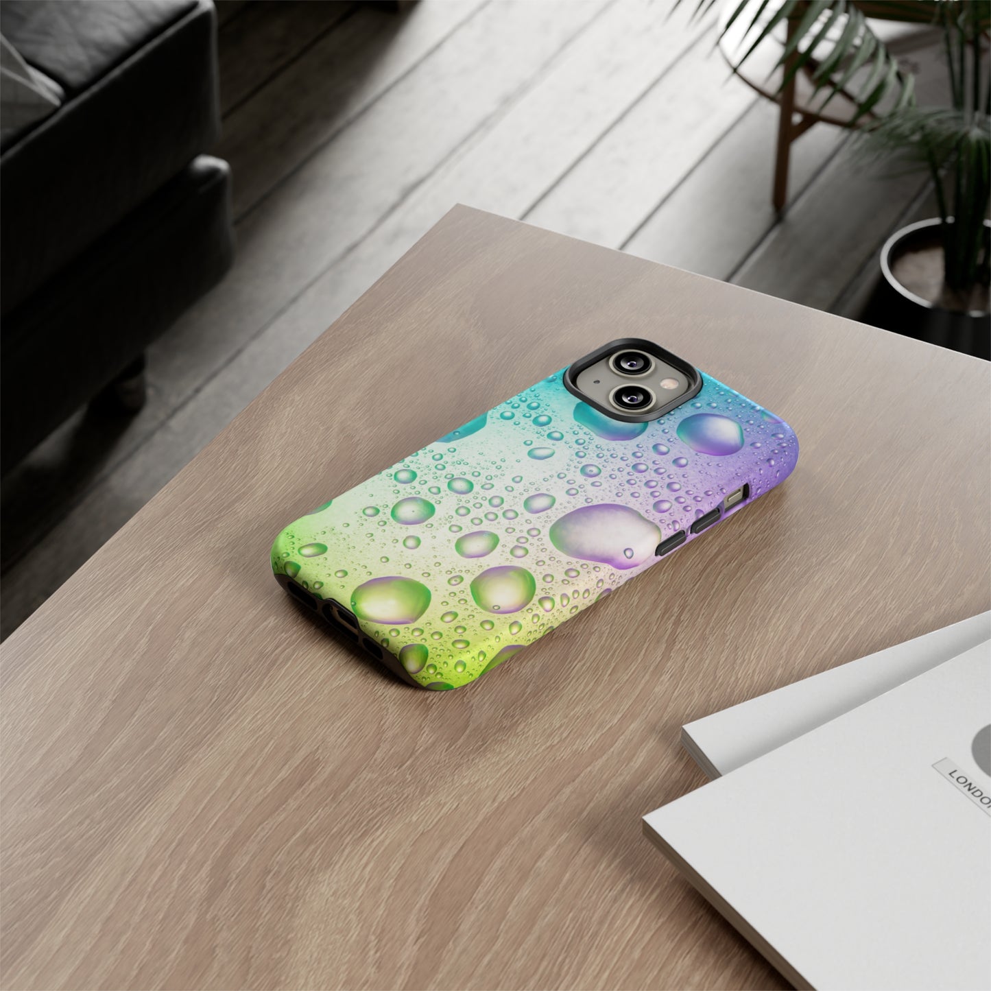 Aqua Bubbles - Cell Phone Case