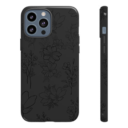 Midnight Florals - Cell Phone Case