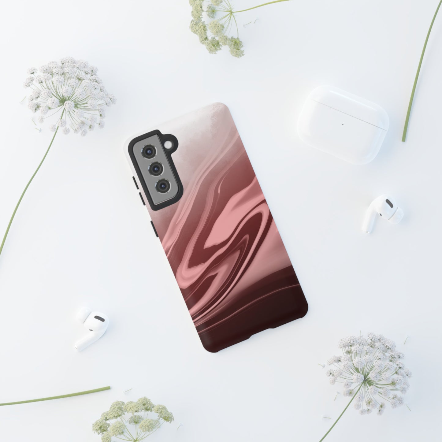 Roseate Ripple Grace - Cell Phone Case