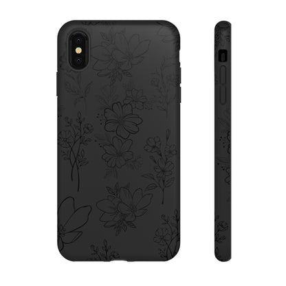 Midnight Florals - Cell Phone Case