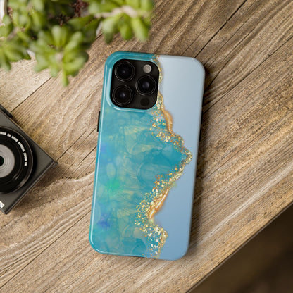 Azure Waves - iPhone Case