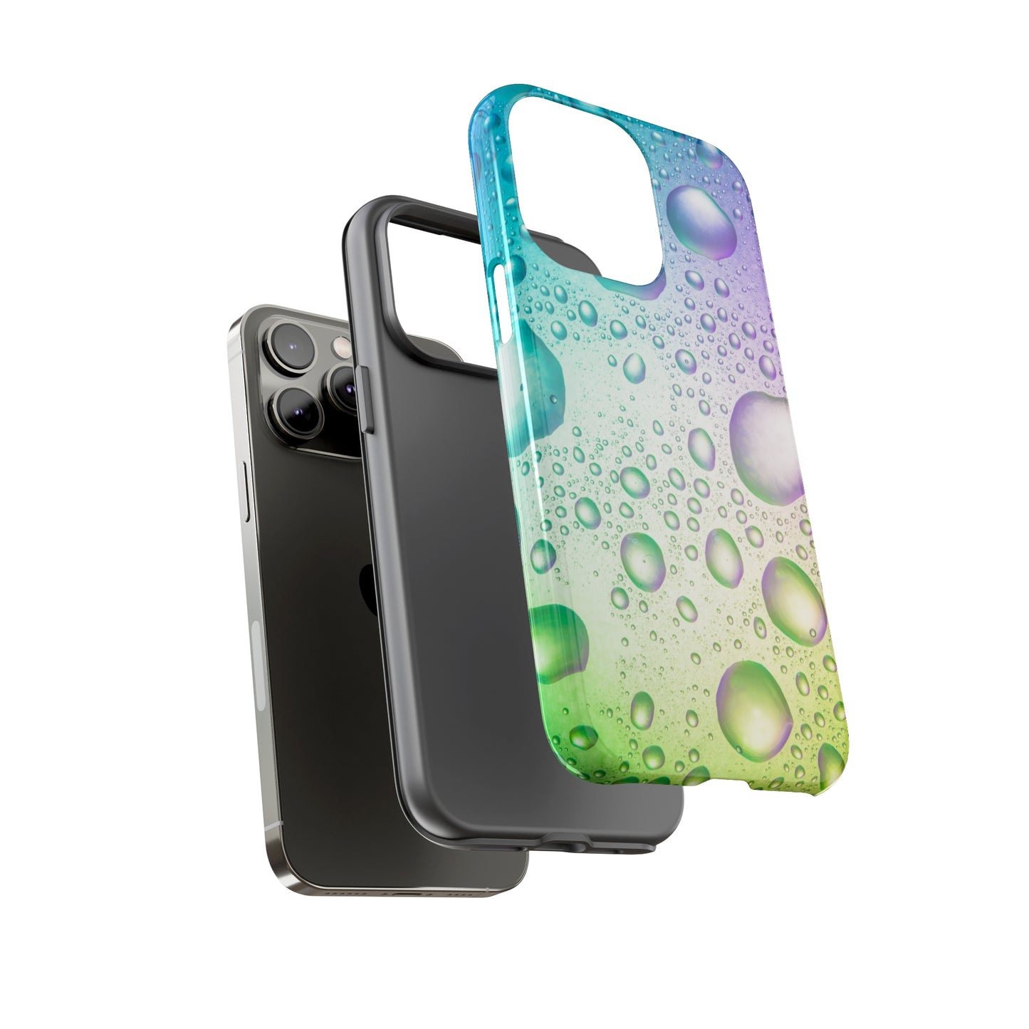 Aqua Bubbles - Cell Phone Case