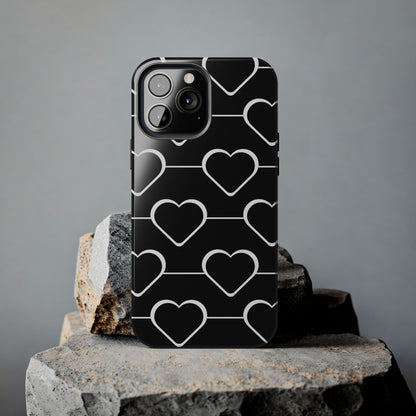 Hearts Connect - iPhone Case