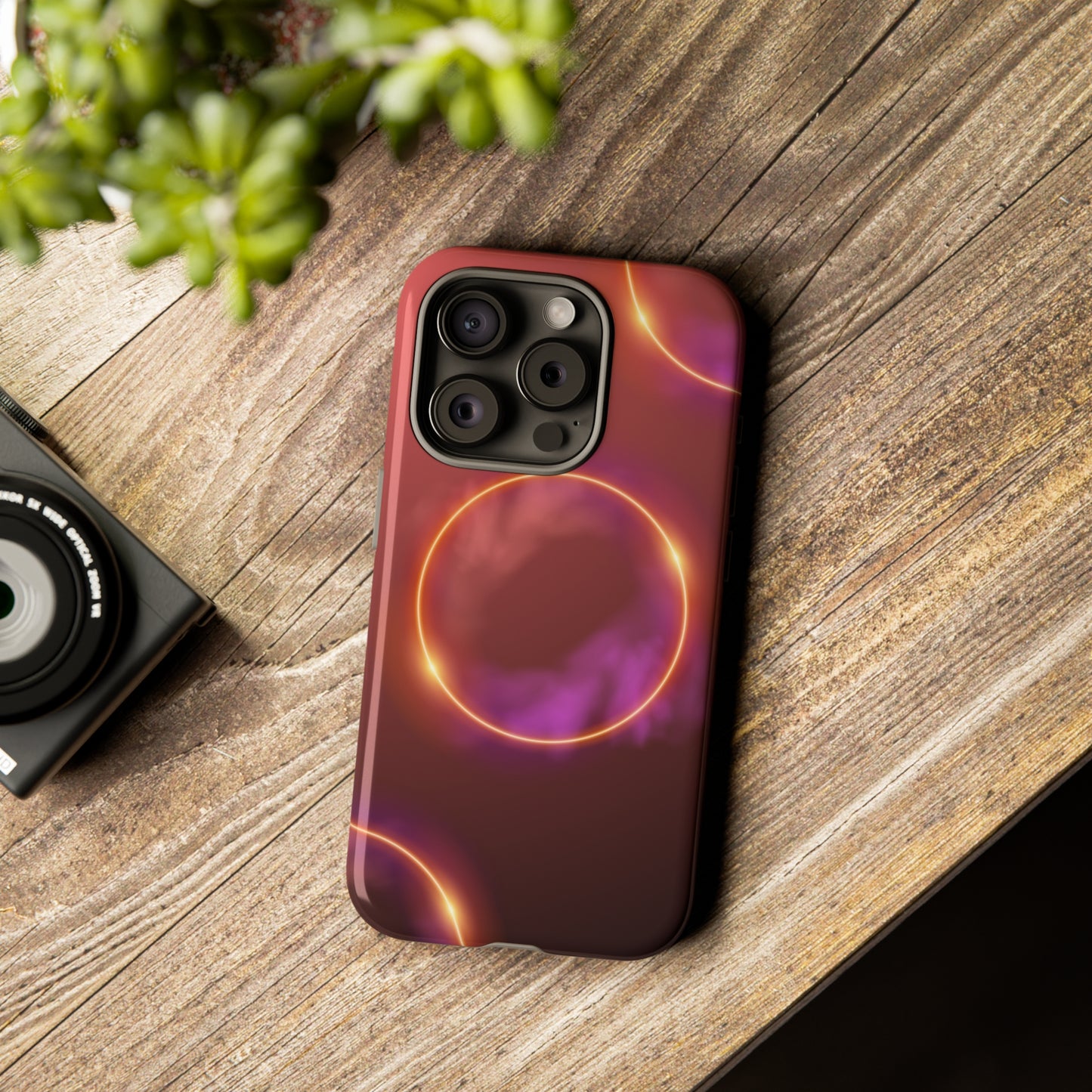 Cosmic Eclipse - Cell Phone Case