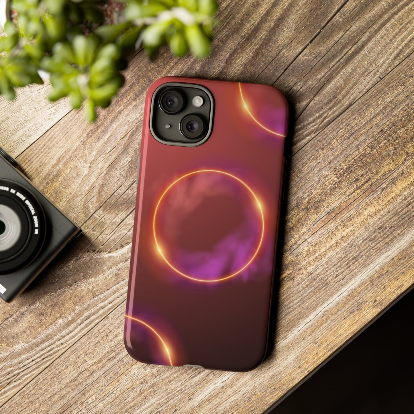 Cosmic Eclipse - Cell Phone Case