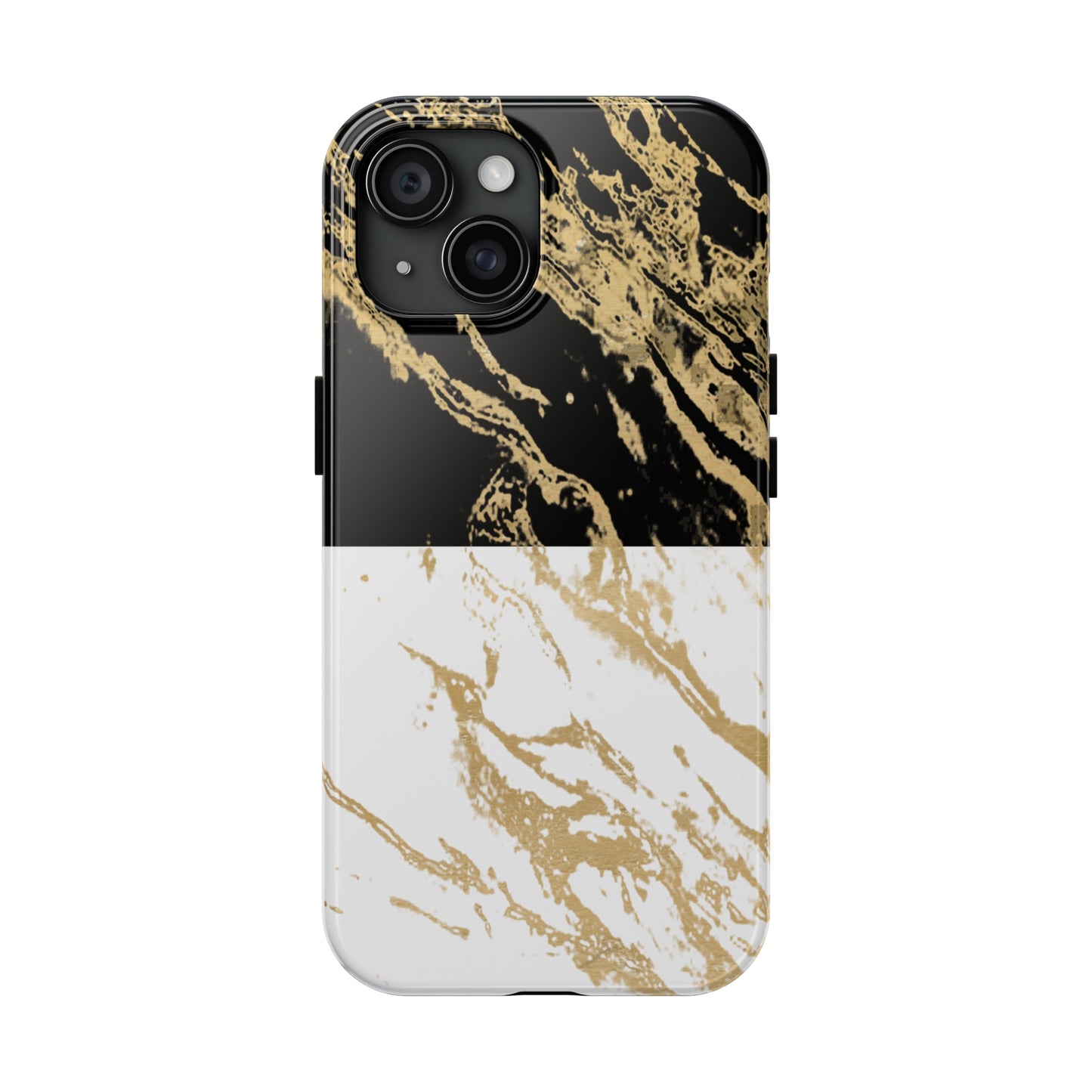 Day Meets Night Gold Rush - iPhone Case