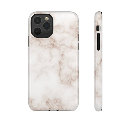 Elegant Alabaster Swirl - Cell Phone Case