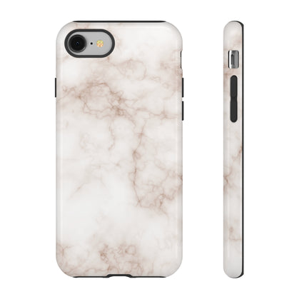 Elegant Alabaster Swirl - Cell Phone Case