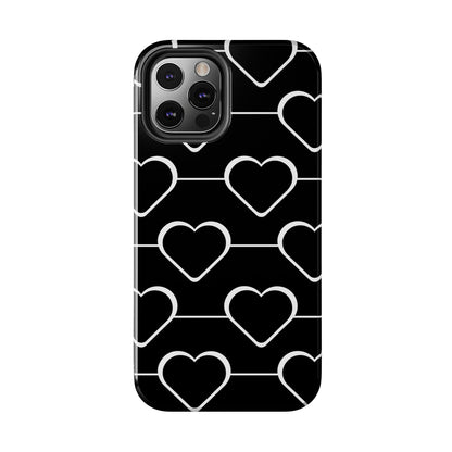 Hearts Connect - iPhone Case