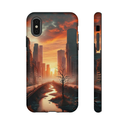 Dawn of the Urban Oasis - Cell Phone Case