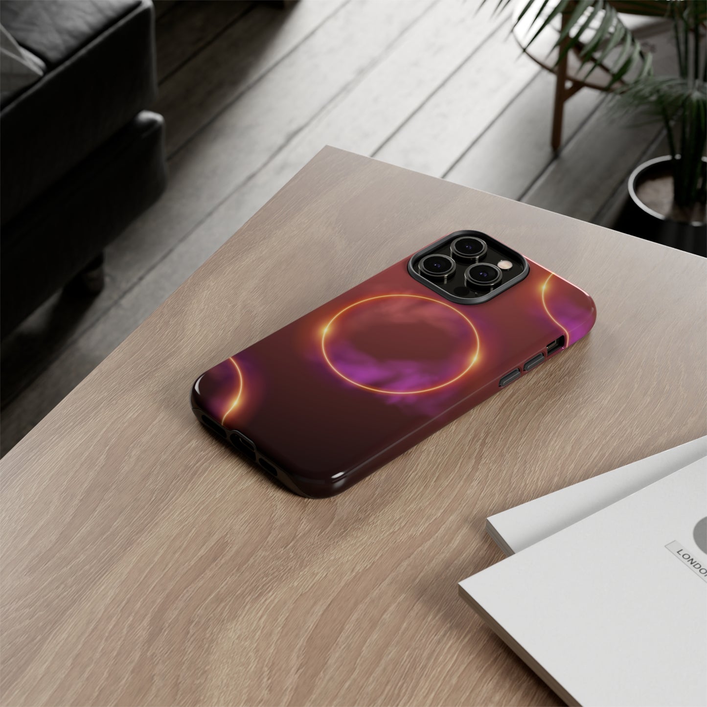 Cosmic Eclipse - Cell Phone Case