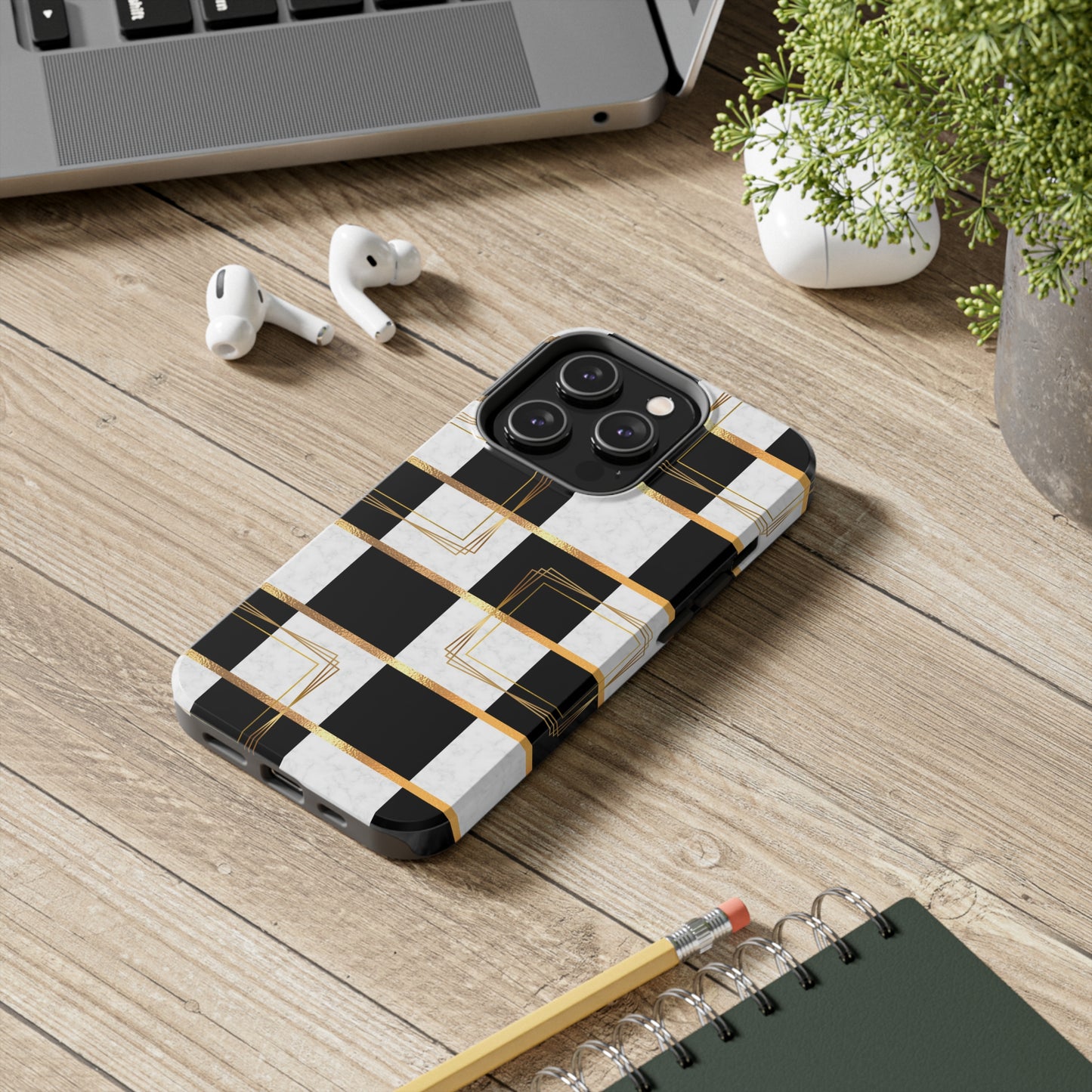 Geometric Elegance 2 - iPhone Case