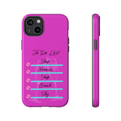 Chic Checklist - Cell Phone Case