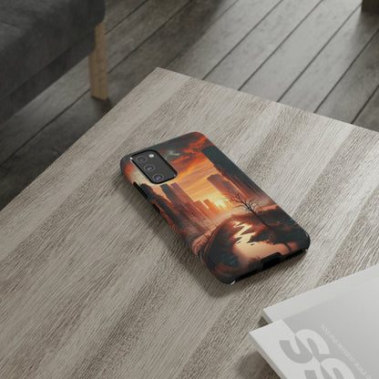 Dawn of the Urban Oasis - Cell Phone Case