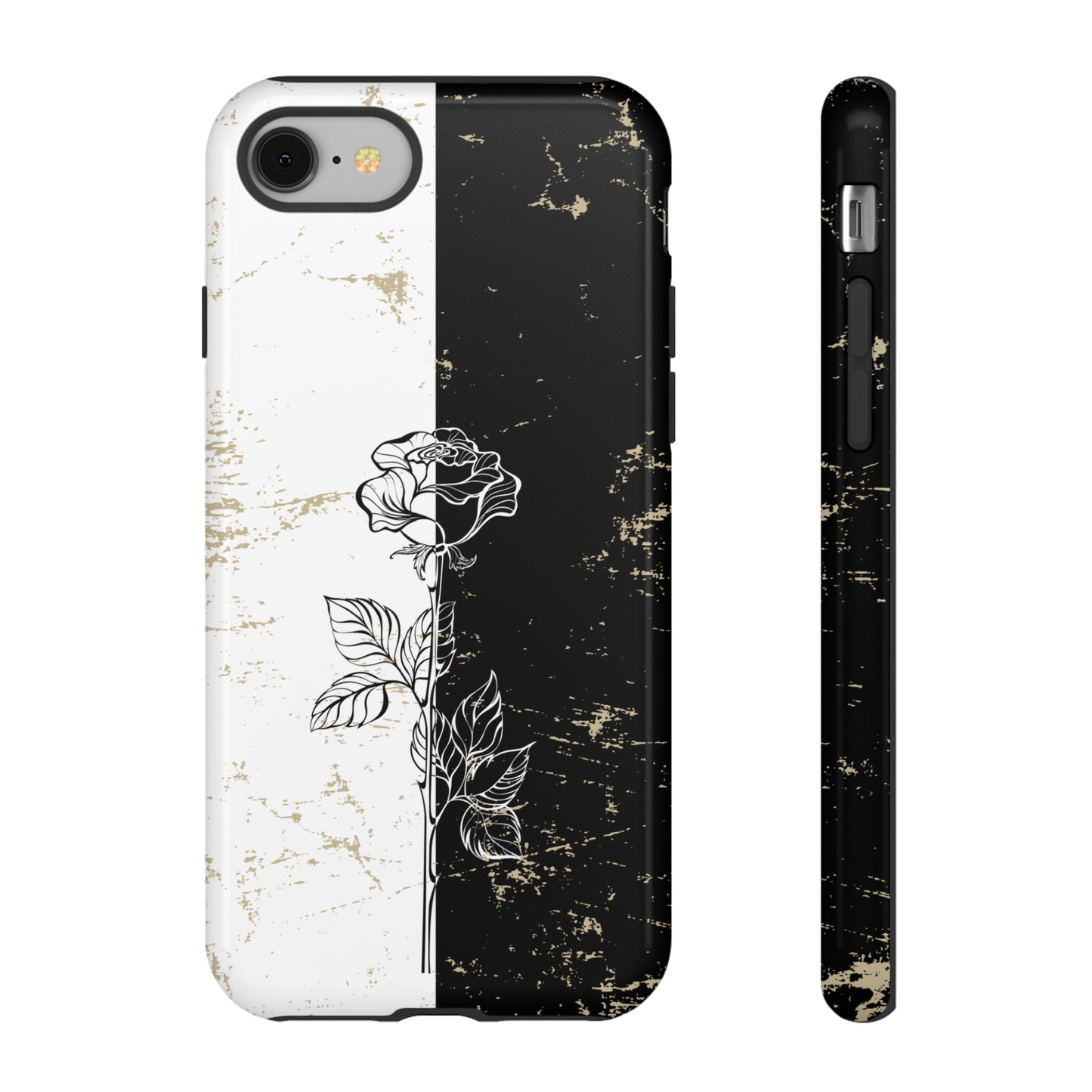 Elegant Contrast - Cell Phone Case