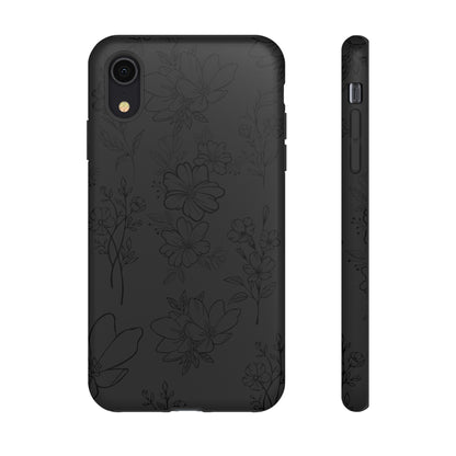 Midnight Florals - Cell Phone Case