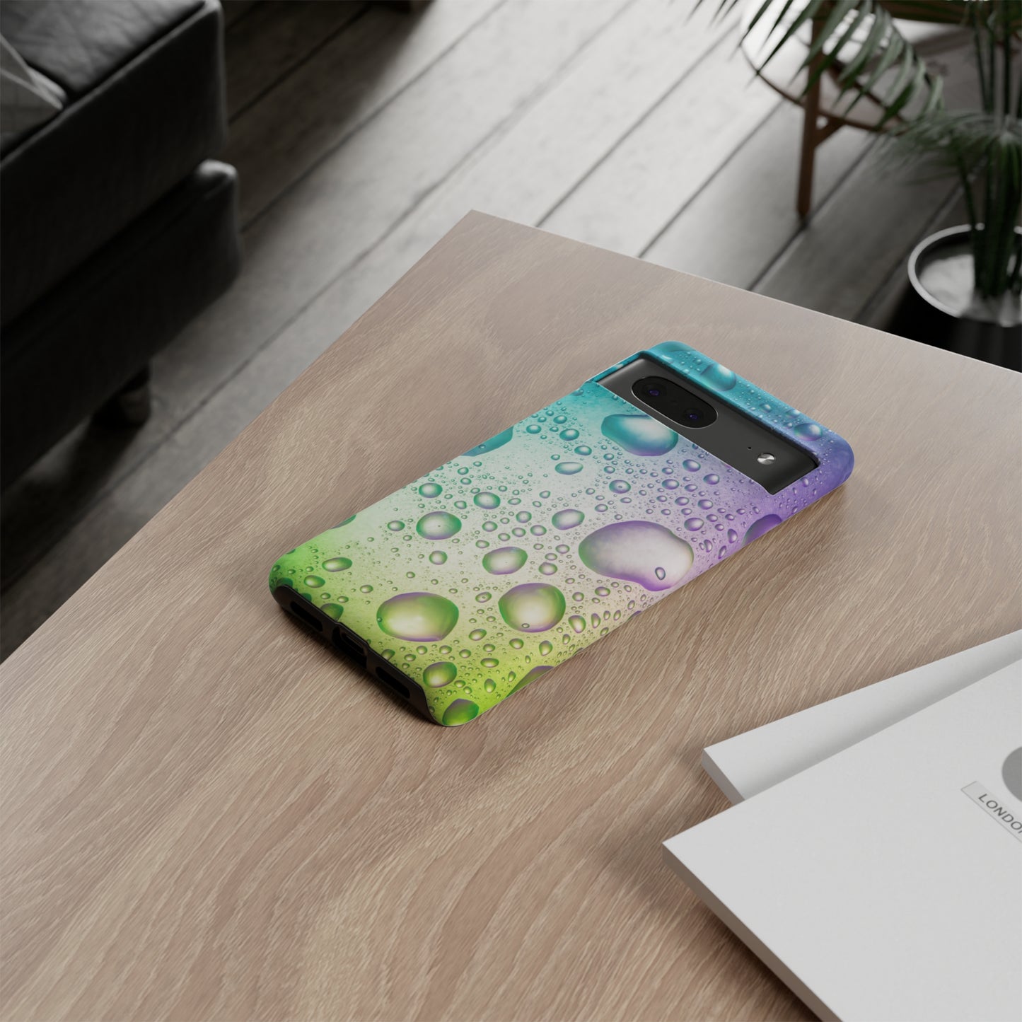 Aqua Bubbles - Cell Phone Case