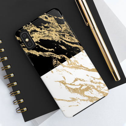 Day Meets Night Gold Rush - iPhone Case