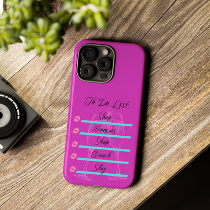 Chic Checklist - Cell Phone Case