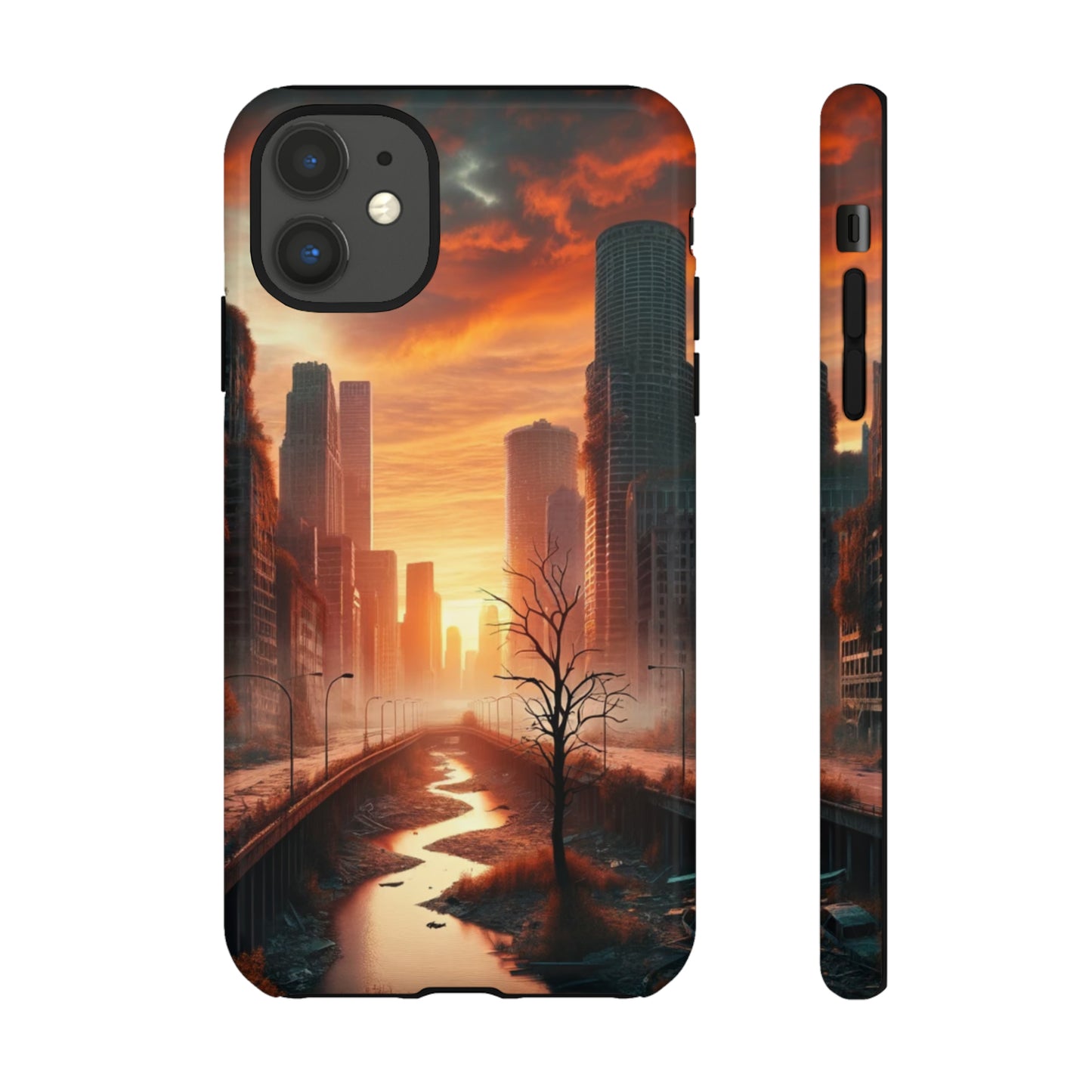 Dawn of the Urban Oasis - Cell Phone Case