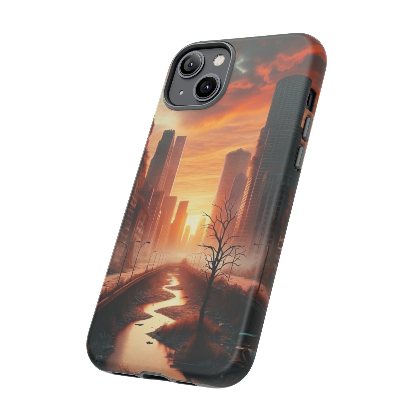 Dawn of the Urban Oasis - Cell Phone Case