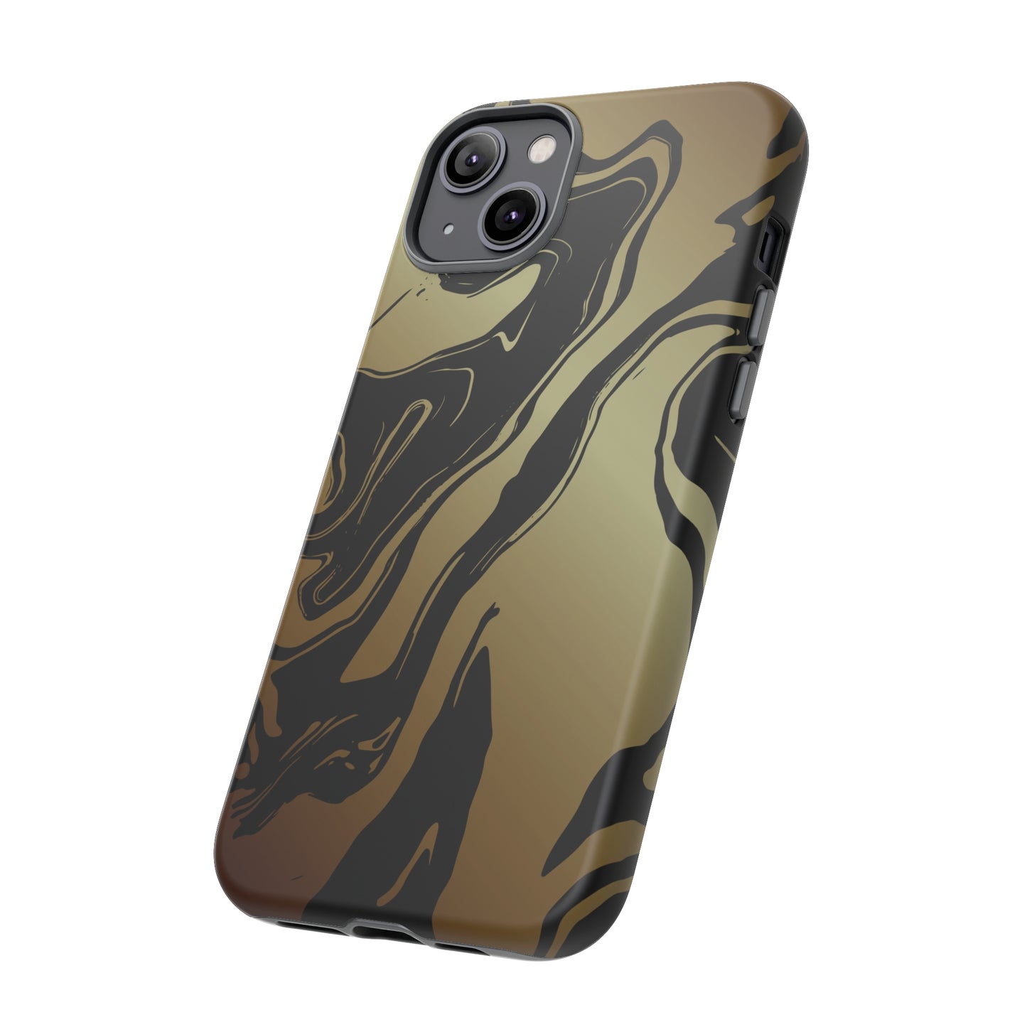 Golden Swirls - Cell Phone Case