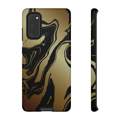 Golden Swirls - Cell Phone Case