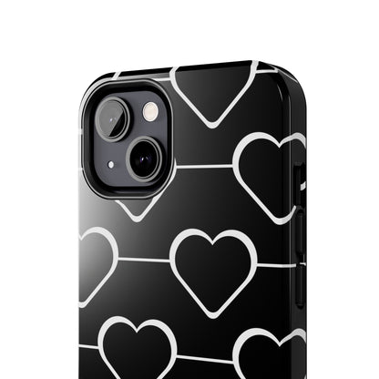 Hearts Connect - iPhone Case