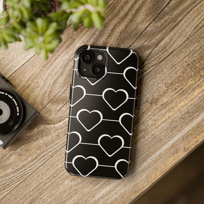 Hearts Connect - iPhone Case