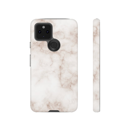 Elegant Alabaster Swirl - Cell Phone Case