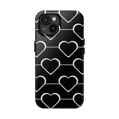 Hearts Connect - iPhone Case