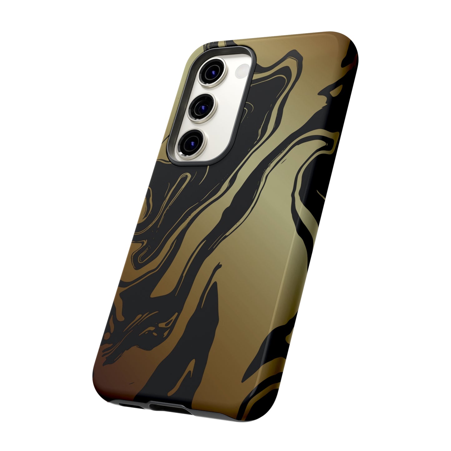 Golden Swirls - Cell Phone Case