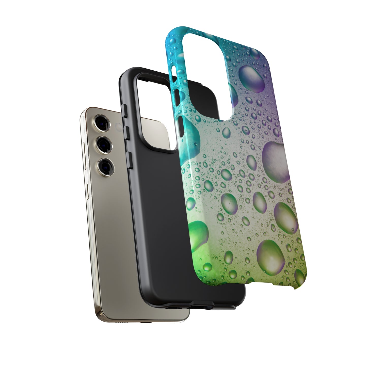 Aqua Bubbles - Cell Phone Case