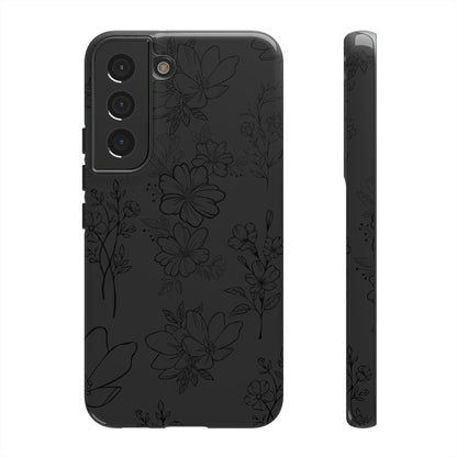 Midnight Florals - Cell Phone Case