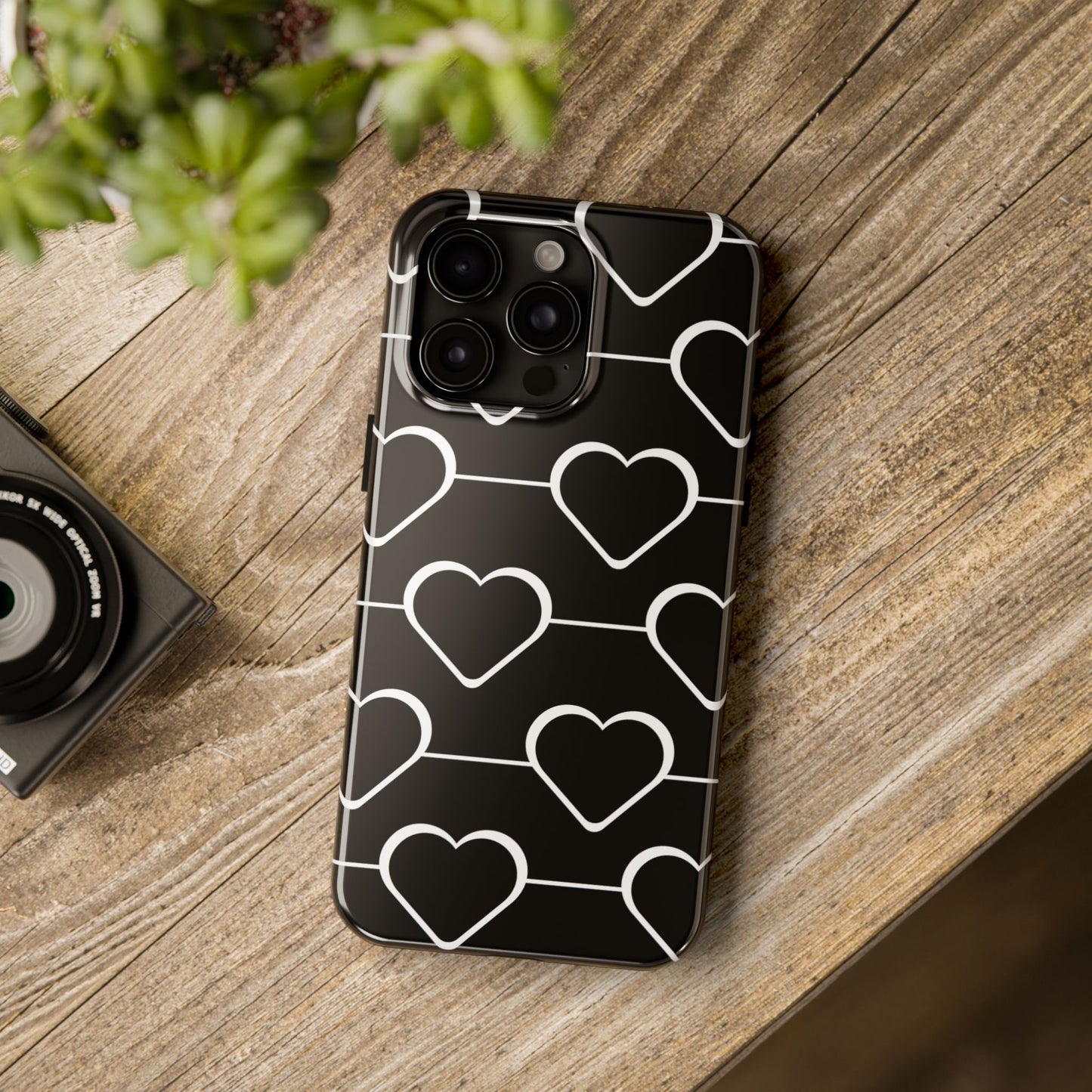 Hearts Connect - iPhone Case