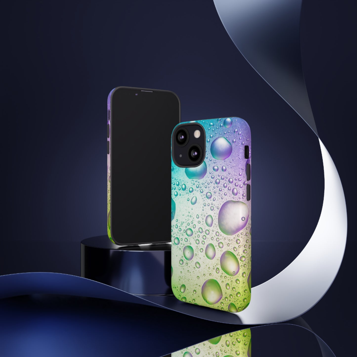 Aqua Bubbles - Cell Phone Case