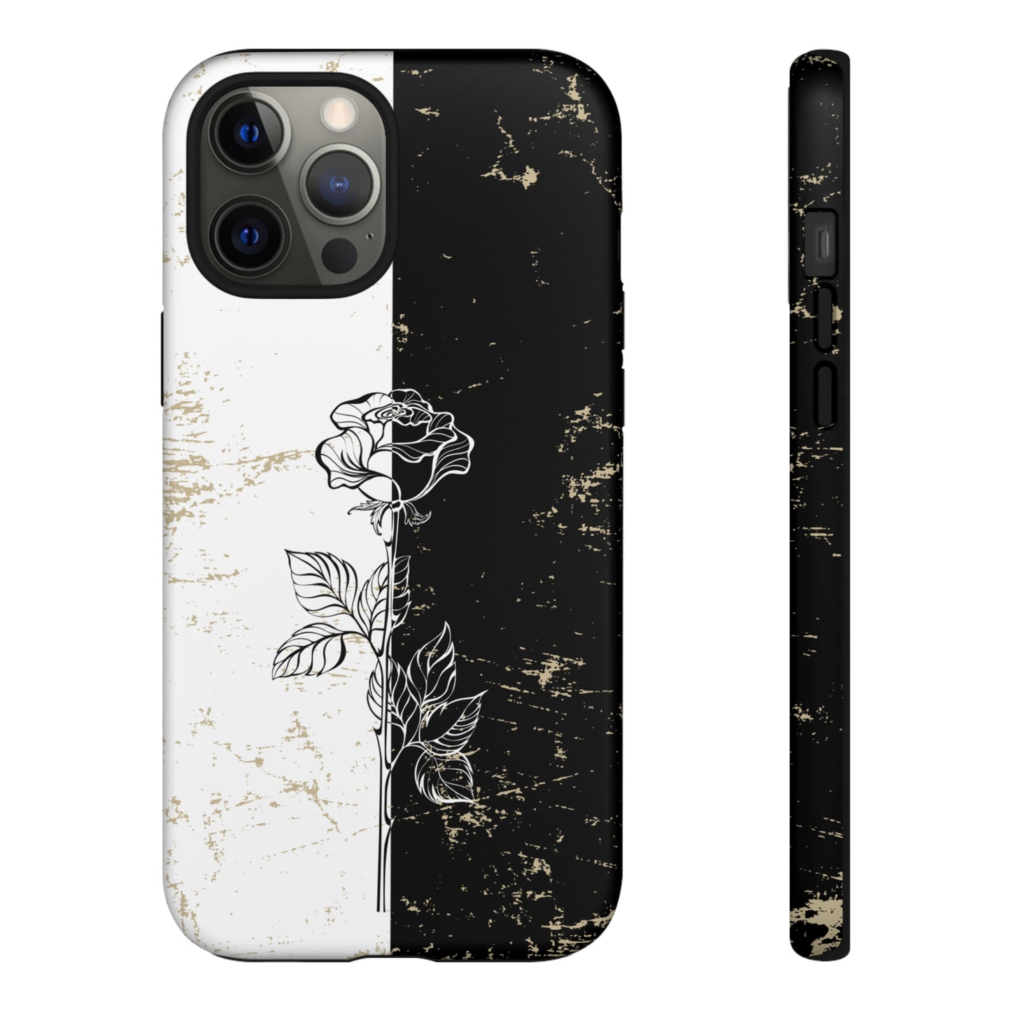 Elegant Contrast - Cell Phone Case