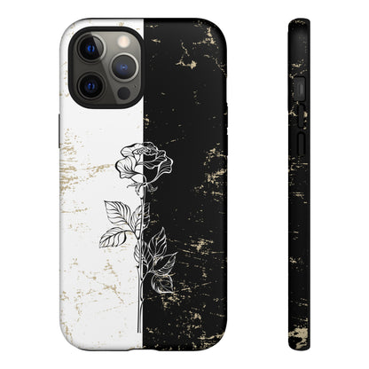 Elegant Contrast - Cell Phone Case