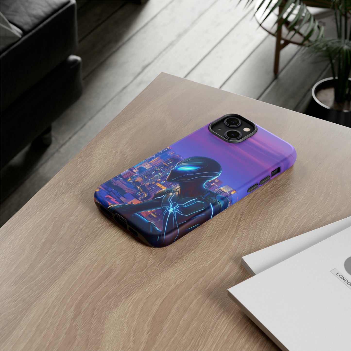 Neon Guardian - Cell Phone Case